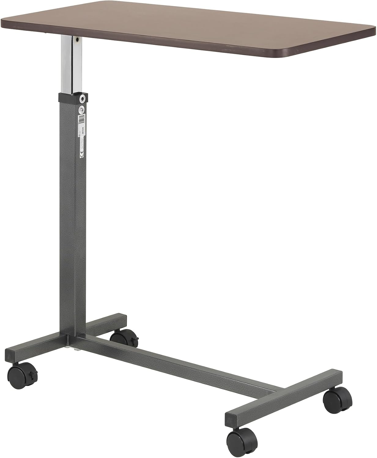 Medical Overbed Table with Wheels