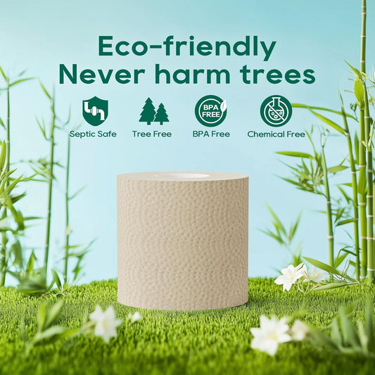 Bamboo Toilet Paper 3 Ply - 2 Roll