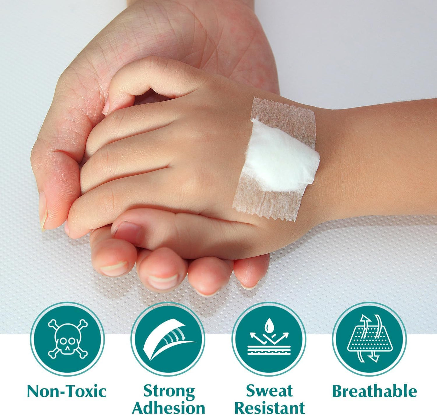 Soft Paper Surgical Tape, 12 Rolls